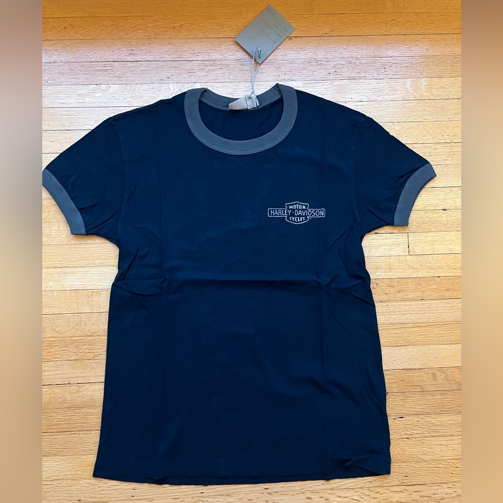 On The Roam X Harley Davidson Ringer Tee